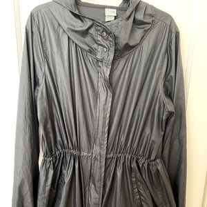 Champion lightweight womens windbreaker jacket with hoodie size xxl